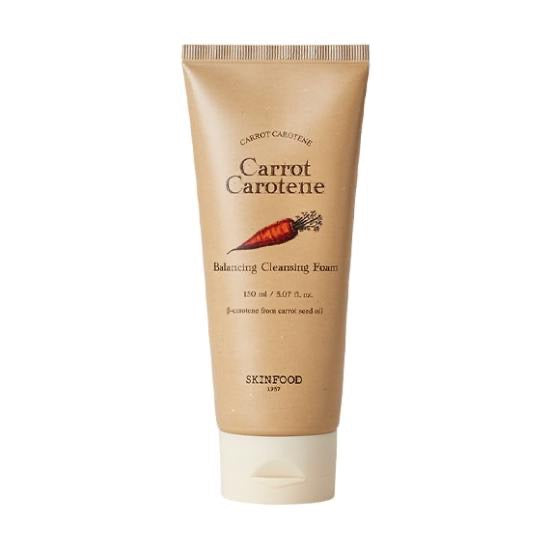 SKINFOOD Karotten-Carotin-ausgleichender Reinigungsschaum, 150 ml