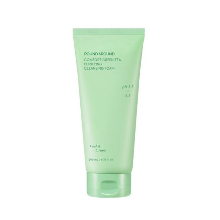 ROUND AROUND Comfort Grüner Tee Reinigender Reinigungsschaum 200ml