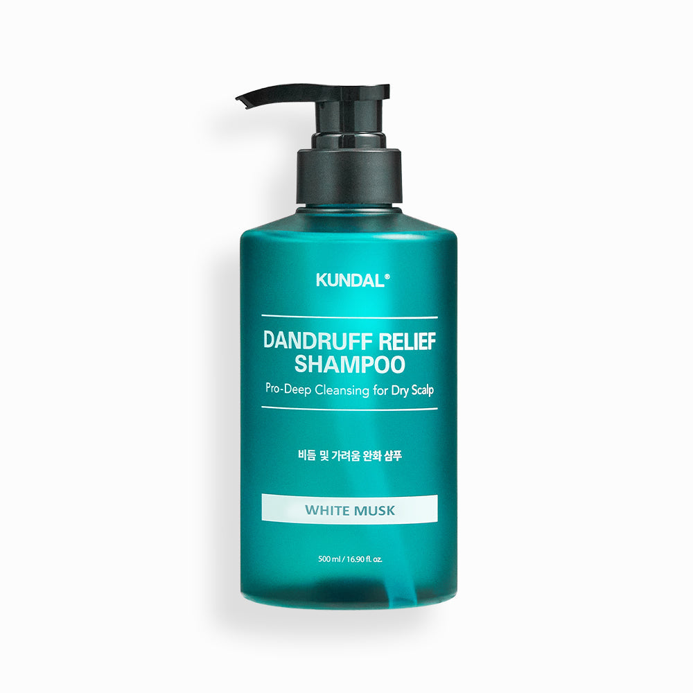 KUNDAL DANDRUFF RELIEF SHAMPOO Про-дубинско чишћење за суву кожу главе 500ml #БЕЛИ МОСУС