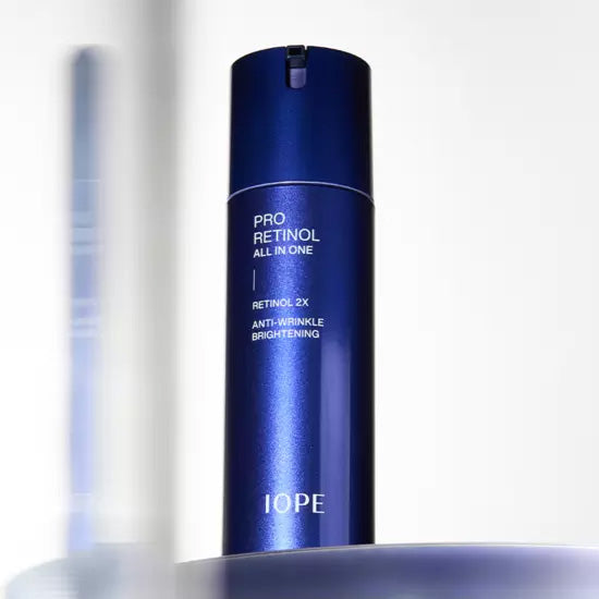 IOPE Men Pro Retinol All In One 120 ml + Reinigungsschaum