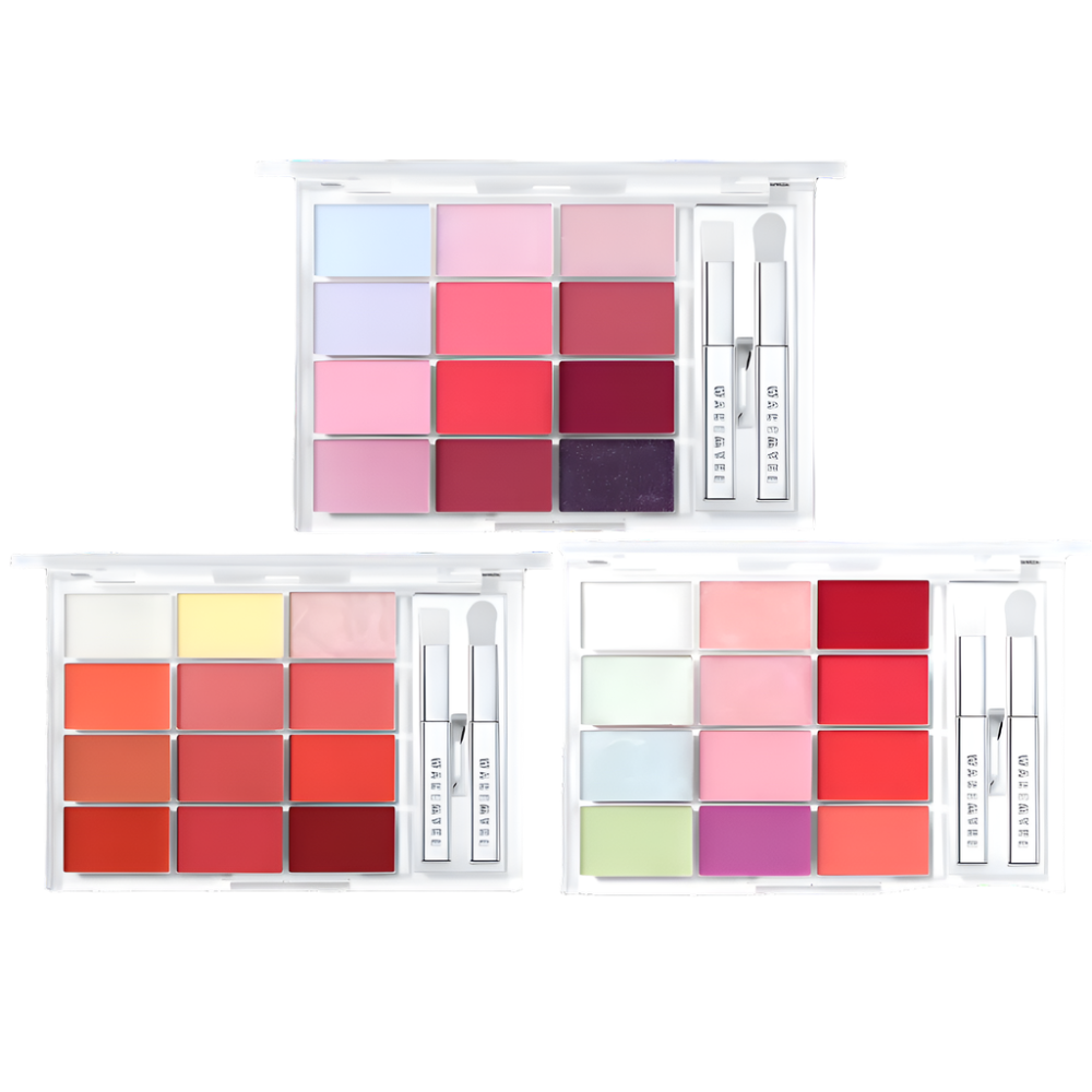 WAKEMAKE Soft Coloring Lip Palette 12g