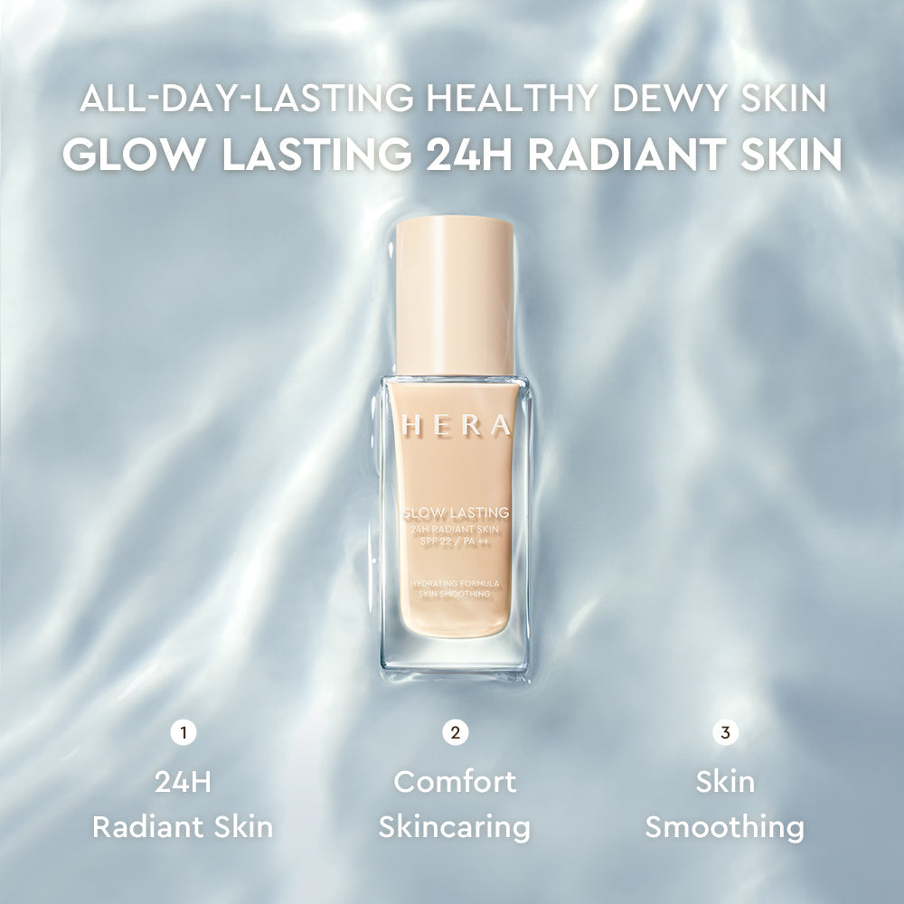HERA Glow Lasting 24H Radiant Skin Foundation SPF22/PA++ 30 g