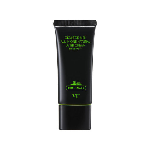 VT Cica für Männer, All-in-One-BB-Creme mit natürlichem UV-Schutz, 2 Farben, 30 g, LSF 50+/PA+++