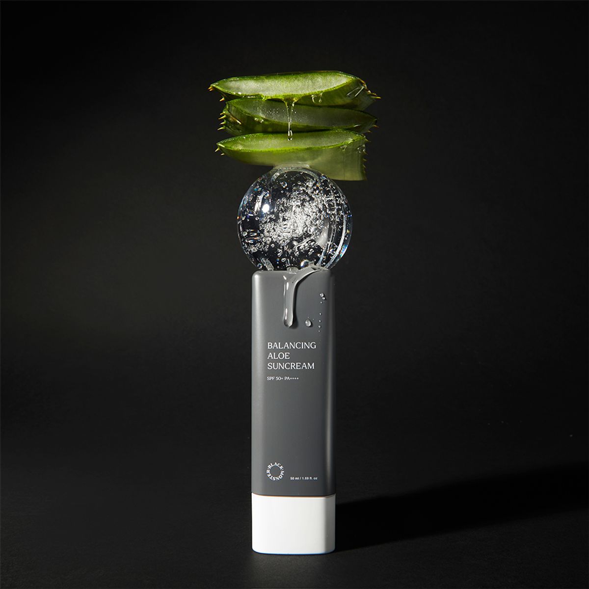 BLACK MONSTER Ausgleichende Aloe Sonnencreme 50ml