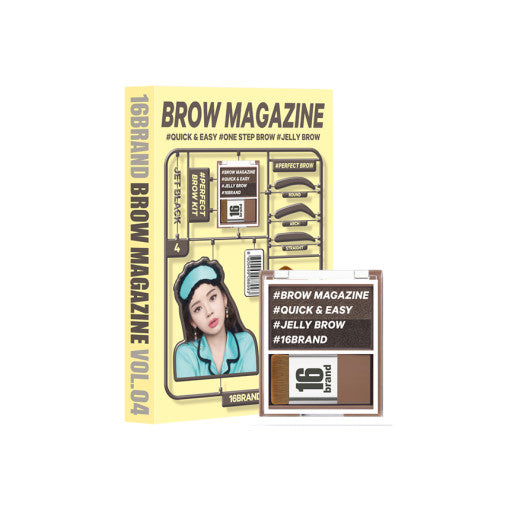 16BRAND 16 Brow Magazine Augenbrauen (3 Farben)