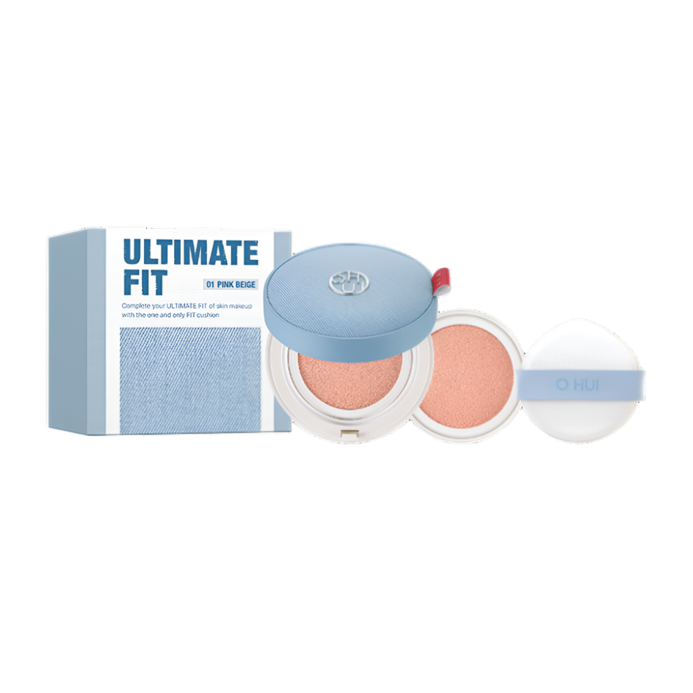 O HUI Ultimate Fit Tone Up Jean Cushion 15g x 2ea (SPF 35/PA++) #Pink Beige