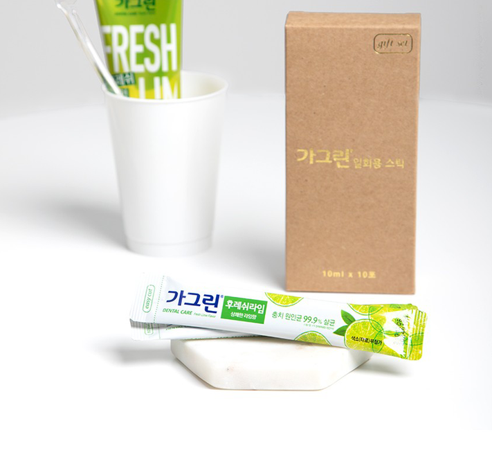 Gagreen Stick-type Fresh Mint Mouthwash 10ml X 10ea