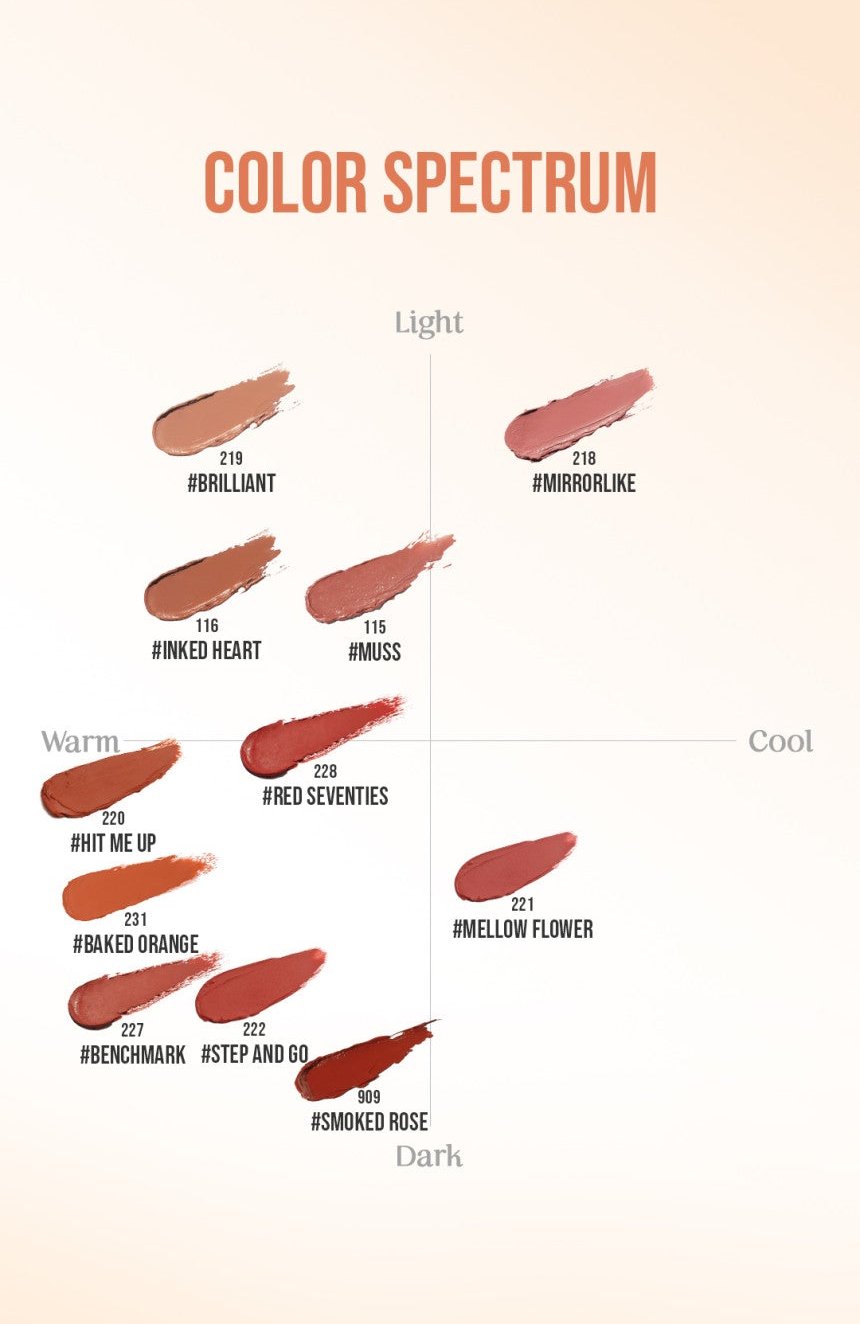 3CE Mood Recipe Matte Lip Color 3,5 g Nr. 231 BAKED ORANGE