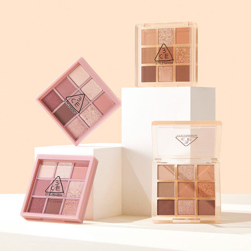 3CE Multi-Augen-Farbpalette #A SHY ASH