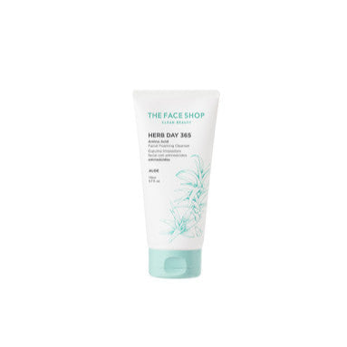 THE FACE SHOP Herb Day 365 Amino Acid Facial Foaming Cleanser 170ml #Aloe