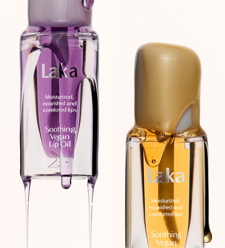 Laka Beruhigendes veganes Lippenöl #Calming Purple