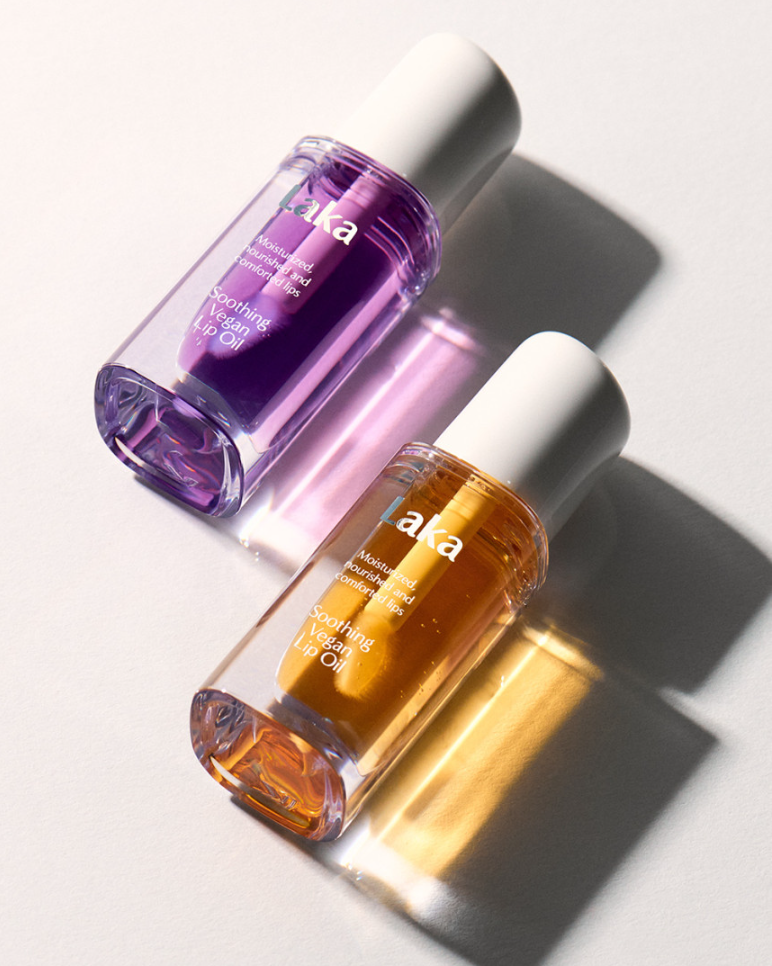 Laka Beruhigendes veganes Lippenöl #Calming Purple
