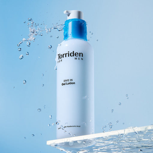 Torriden Dive-in für Männer – Gellotion mit niedermolekularer Hyaluronsäure, 200 ml