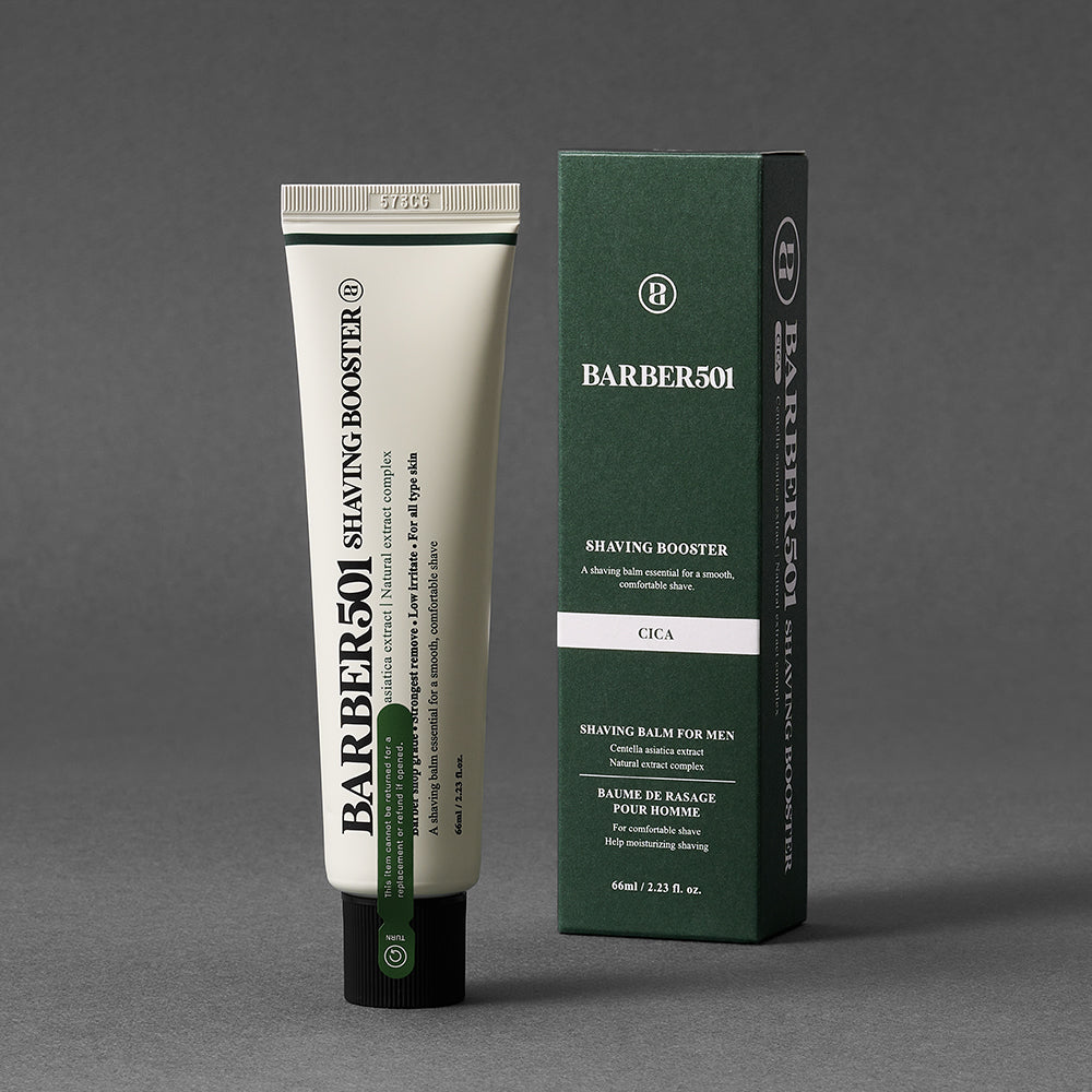 BARBER501 Rasier-Booster-Balsam #Grün (Cica)