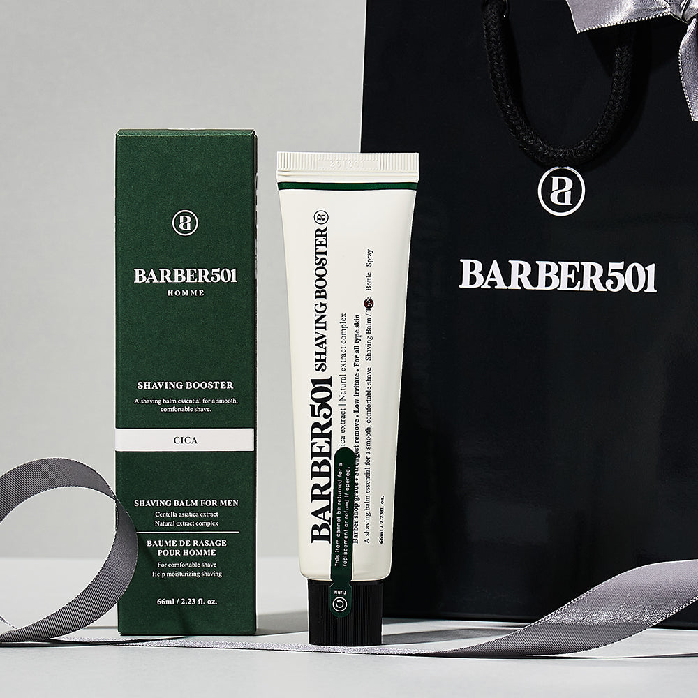 BARBER501 Rasier-Booster-Balsam #Grün (Cica)