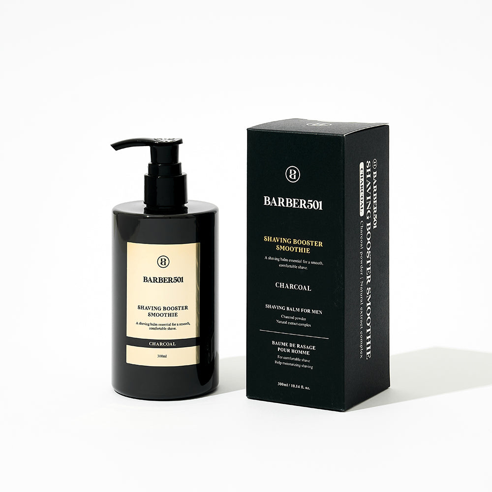 BARBER501 Rasier-Booster-Smoothie 300 ml #CHARCOAL