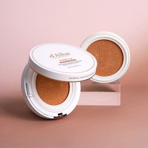 d'Alba Waterfull тонизирајућа јастучић за сунчање 15 г + 15 г (допуна) SPF50+/PA++++