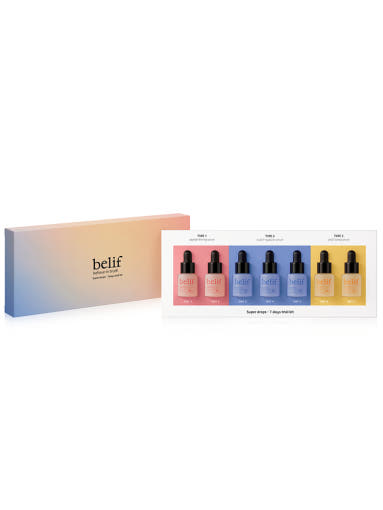 belif Super Drops 7 Tage Testset 6ml*7ea