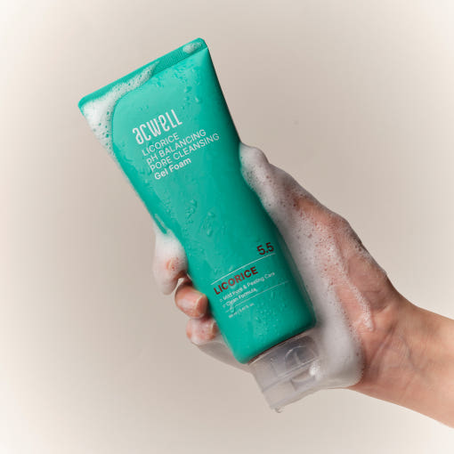 Acwell Licorice pH Balancing Pore gel pena za čišćenje pora 160ml