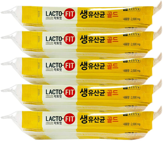 LACTO-FIT ProBiotics Gold (1 Packung, 2.000 mg x 50 Stück)