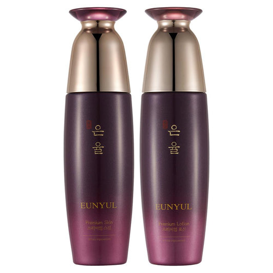 EUNYUL Premium Oriental Medicine Gesichtspflege-Set, 2 Stück (Toner + Lotion)
