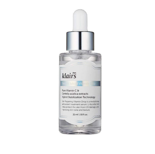KLAIRS Freshly Juiced Vitamin Drop, 5% Hypoallergenic pure vitamin C serum, 35ml, 1.18oz | a potent skin rejuvenator