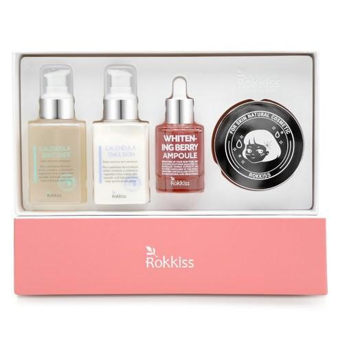 Rokkiss Whitening Spezial-Hautpflegeset 4er
