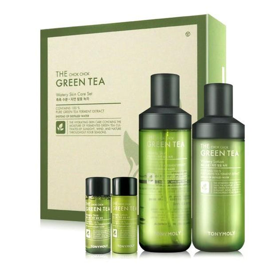 TONYMOLY The Chok Chok Grüner Tee Wässriges Hautpflegeset