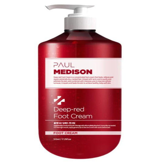 PAUL MEDISON Deep-Red Keratin Care Foot Cream 510ml