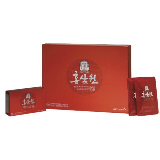 [KGC Cheong Kwan Jang] Hong Sam Won, Koreanisches Getränk mit rotem Ginseng, 20 Beutel, je 50 ml