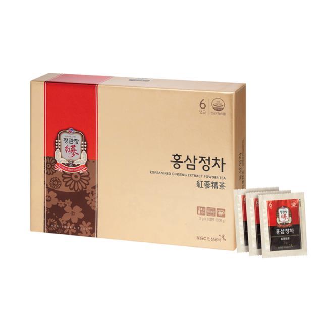 [KGC Cheong Kwan Jang] Koreanischer roter Ginseng-Extrakt-Pulvertee (3 g x 100 Beutel)