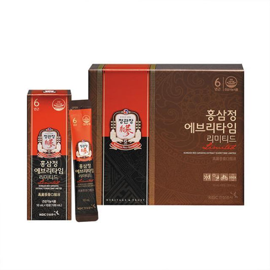 [KGC Cheong Kwan Jang] Koreanischer roter Ginseng EveryTime Limited 10 ml x 30 Sticks