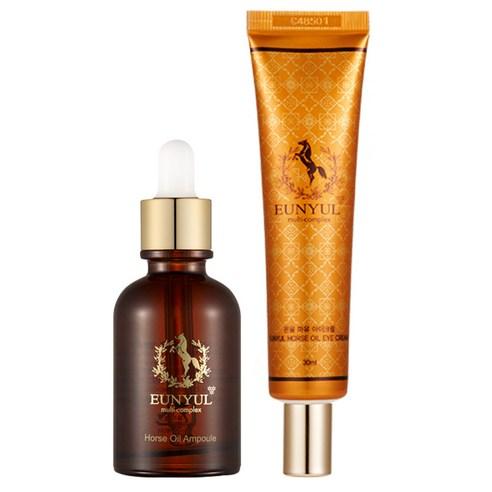 EUNYUL Pferdeöl-Ampulle 30 ml + Augencreme 30 ml Set