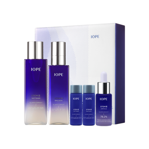 IOPE Stem 3 Weichmacher &amp; Emulsion Hautpflege-SET