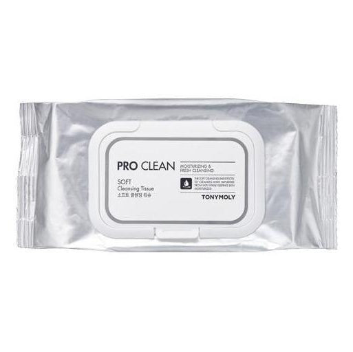 TONYMOLY Pro Clean меке марамице за чишћење лица 50 комада