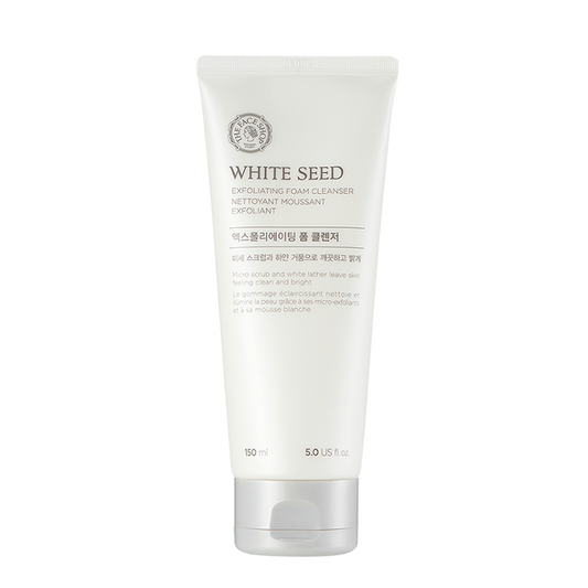 THE FACE SHOP White Seed Aufhellender Peeling-Schaumreiniger, 150 ml