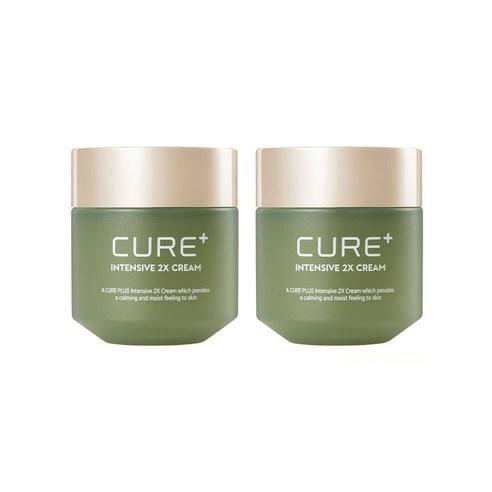 [KIM JEONG MOON Aloe] Cure Plus Intensiv 2X Creme 50g X 2ea