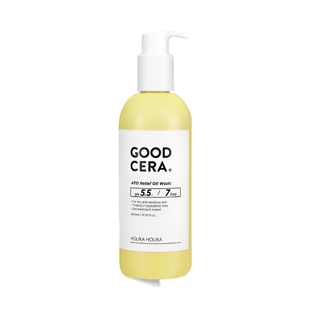 [HOLIKA HOLIKA] Good Cera Ato Relief Oil Wash 400ml