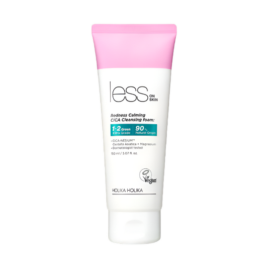 [HOLIKA HOLIKA] Less On Skin Redness Calming Cica Cleansing Foam 100ml
