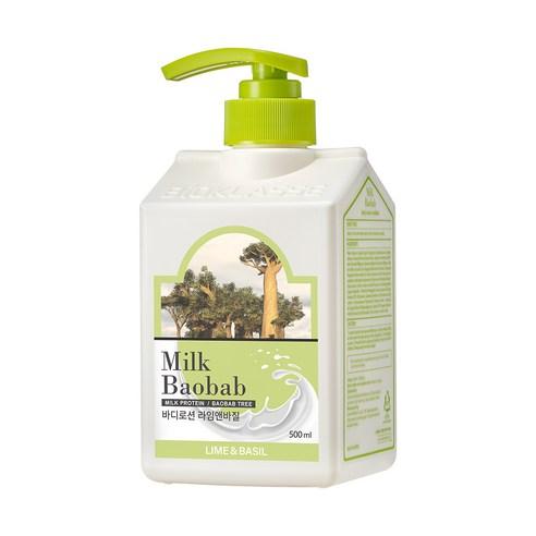 BIOKLASSE MILK BAOBAB Bodylotion 500ml #Limette &amp; Basilikum