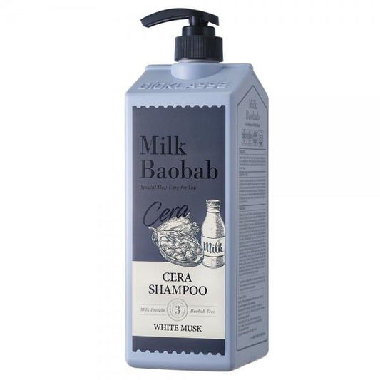 BIOKLASSE MILK BAOBAB HAIR Cera Shampoo 1200ml #Weißer Moschus