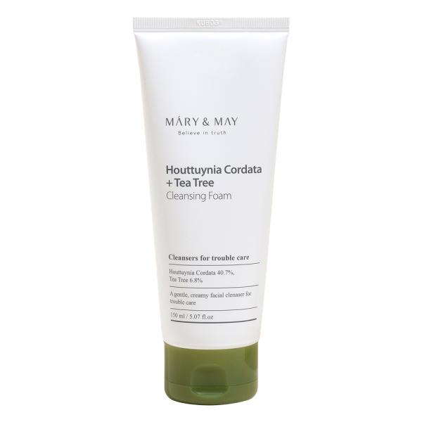 [MARY &amp; MAY] Пена за чишћење са екстрактом Houttuynia Cordata и чајевцем 150ml
