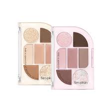 peripera Simplain палета за очи 1,5 г x 1,17 г x 2,18 г x 4 (2 боје)