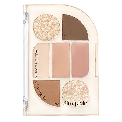 peripera Simplain палета за очи 1,5 г x 1,17 г x 2,18 г x 4 (2 боје)