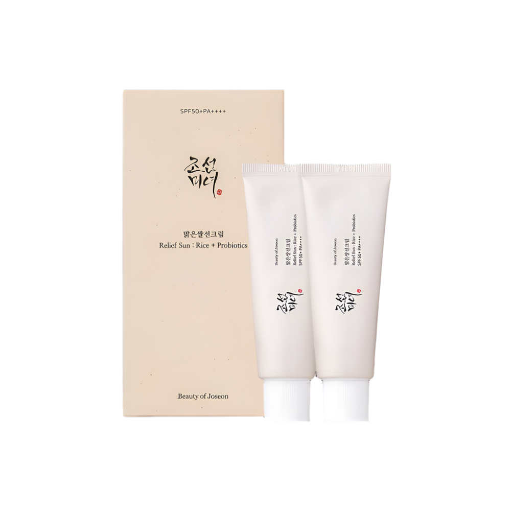 [Beauty of Joseon] Relief Sun: Rice + Probiotics (SPF50+ PA++++) Double Pack 50ml X 2ea
