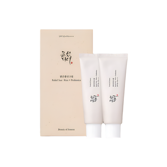 [Beauty of Joseon] Relief Sun: Rice + Probiotics (SPF50+ PA++++) Double Pack 50ml X 2ea