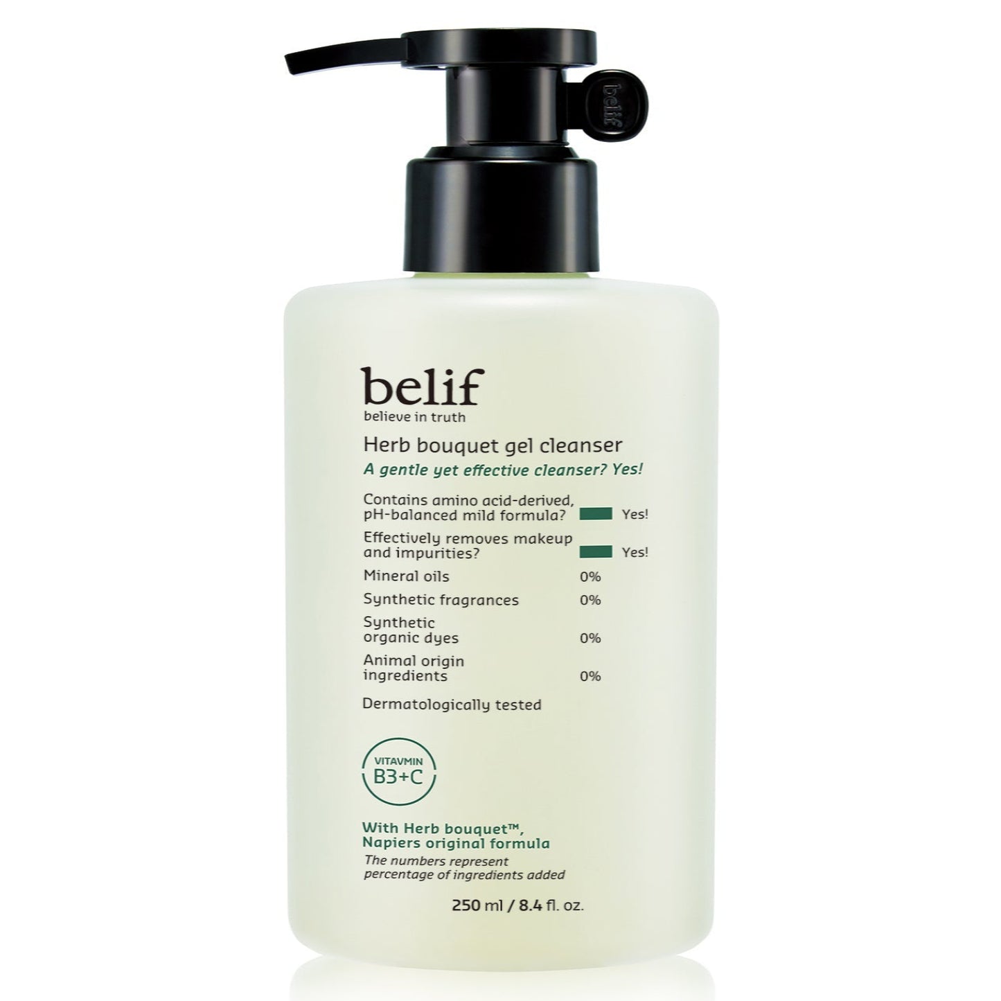 belif Herb Bouquet Gel Cleanser 250ml
