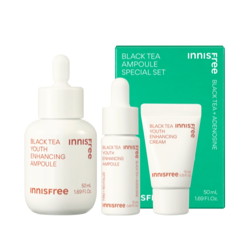 Innisfree Schwarztee-Ampullen-Spezialset zur Stärkung der Jugend