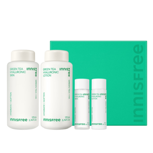 Innisfree Grüner Tee Hyaluronic Hautpflegeset