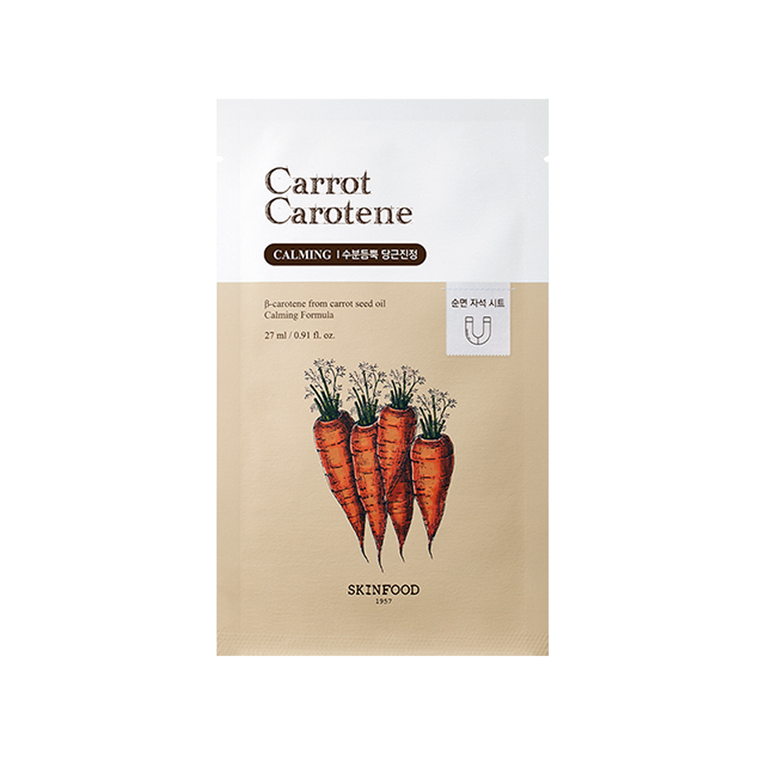 SKINFOOD Karotten-Carotin-Maske, 27 ml, 10 Stück